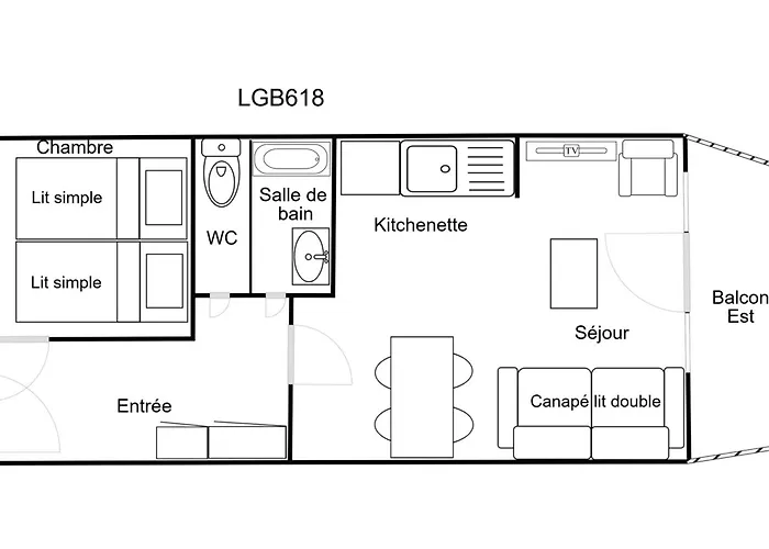 Confortable 2 Pieces, Skis Aux Pieds, Proche Commerces - Fr-1-182a-30 * Courchevel